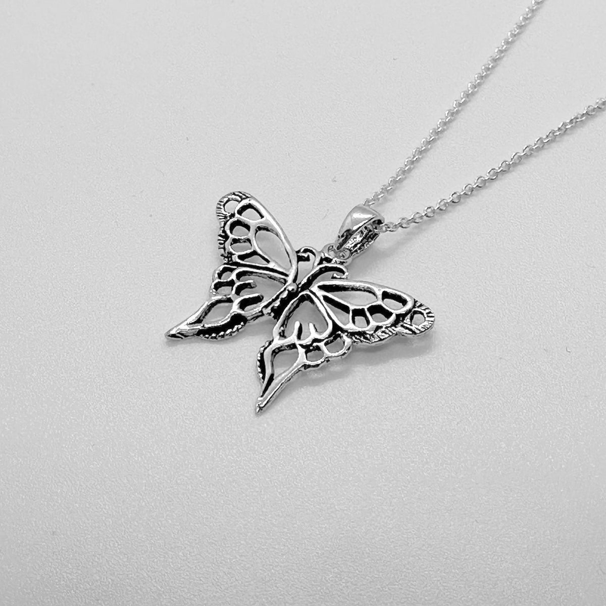 Sterling Silver Butterfly Pendant