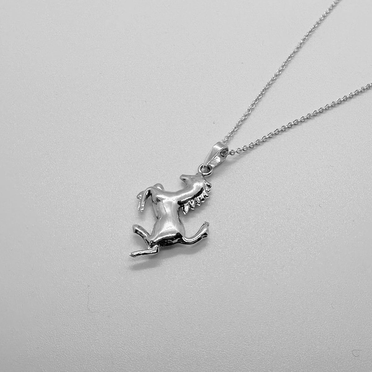 Sterling Silver Horse Pendant