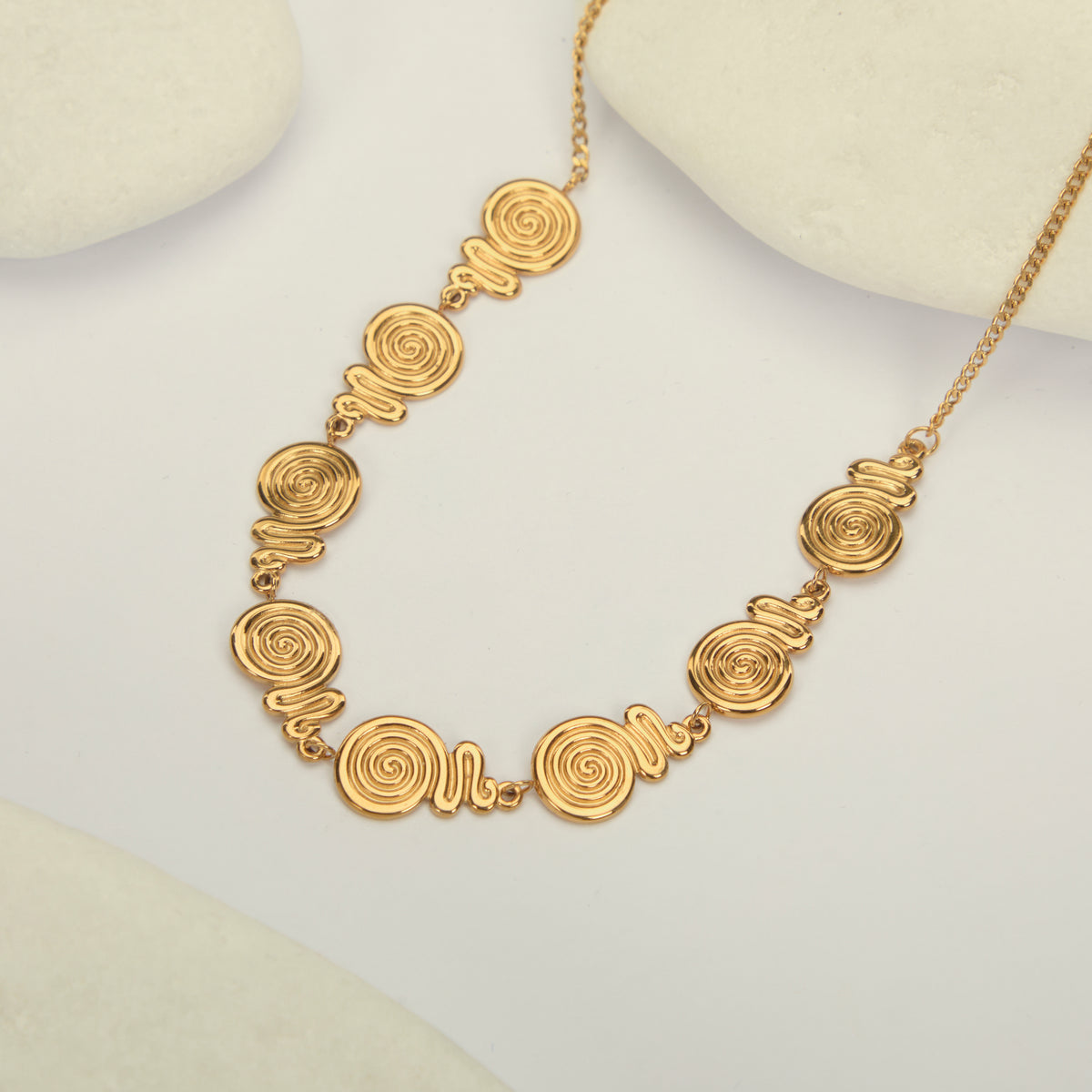 Maya Spiral Necklace