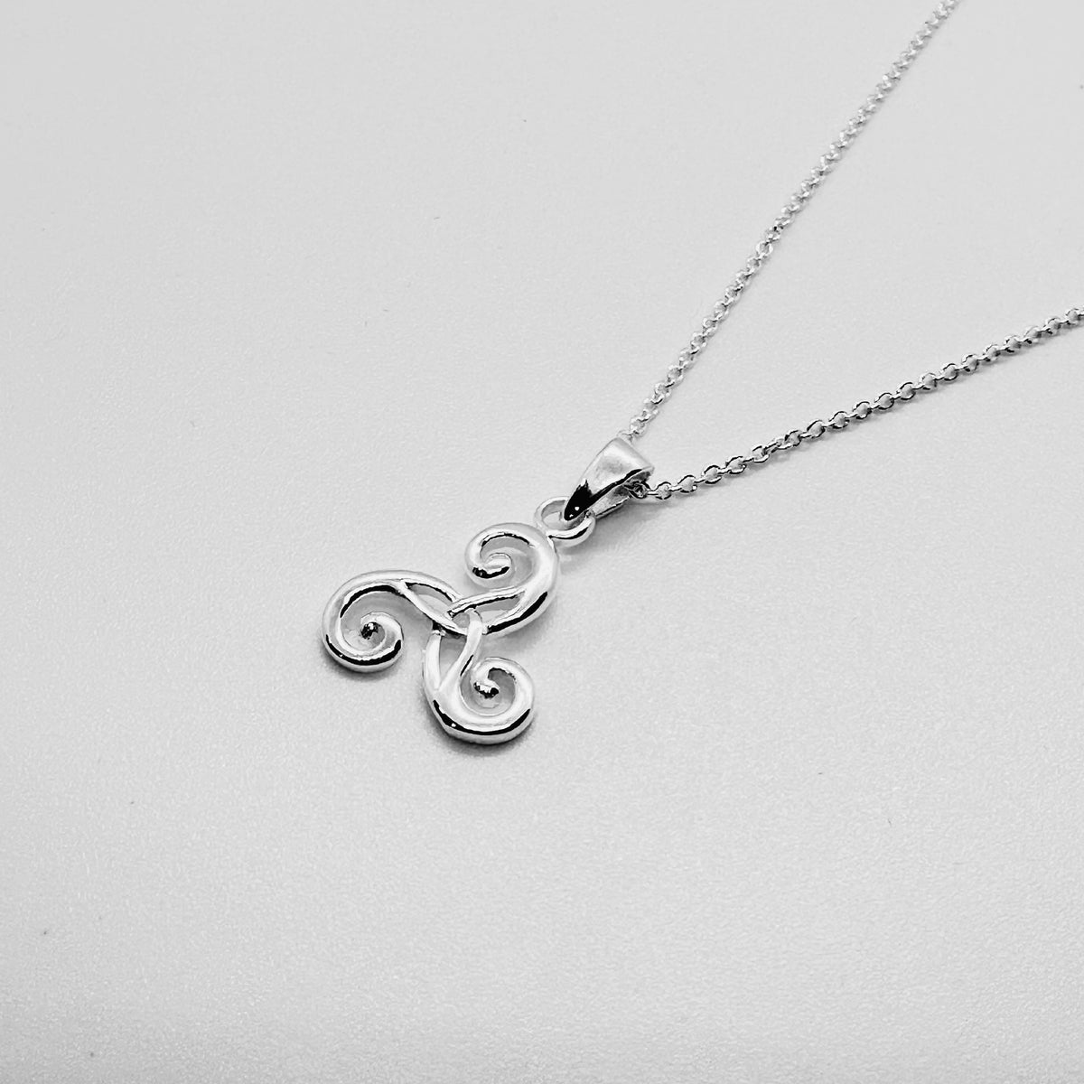 Sterling Silver Celtic Triskele Pendant