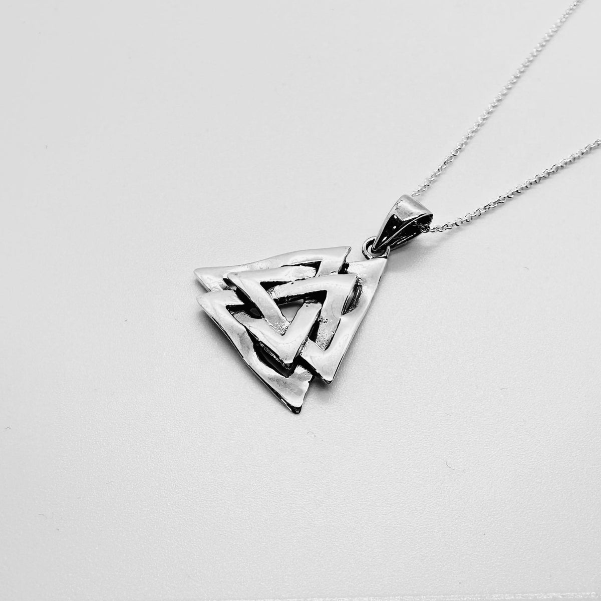 Sterling Silver Norse Valknut
