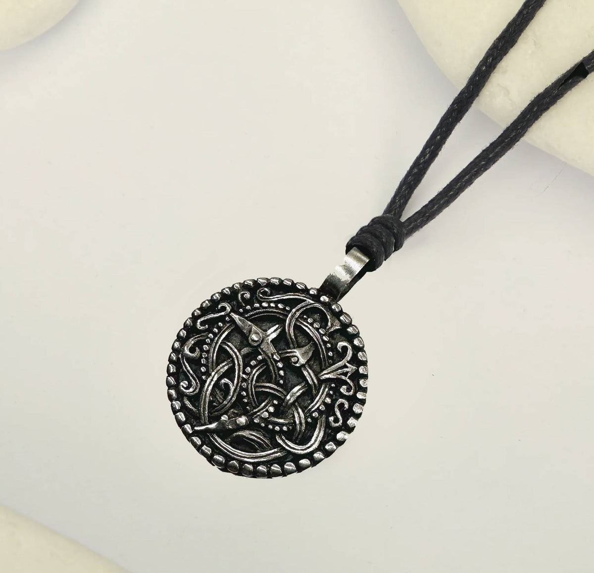 Viking Jormungandr Pewter Pendant