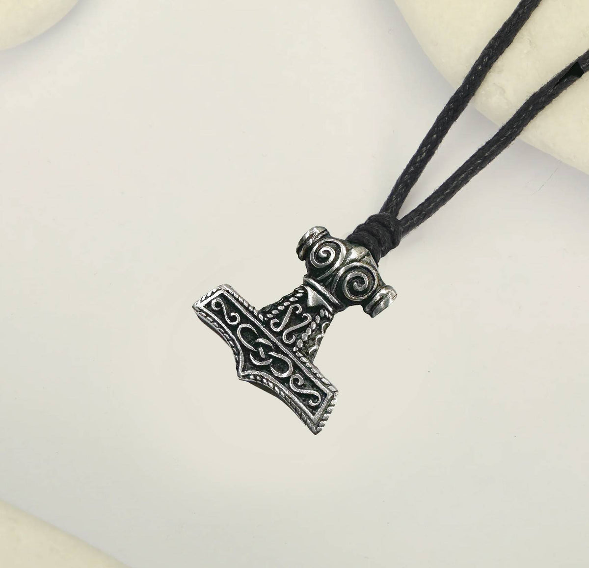 Thor's Hammer Pewter Pendant