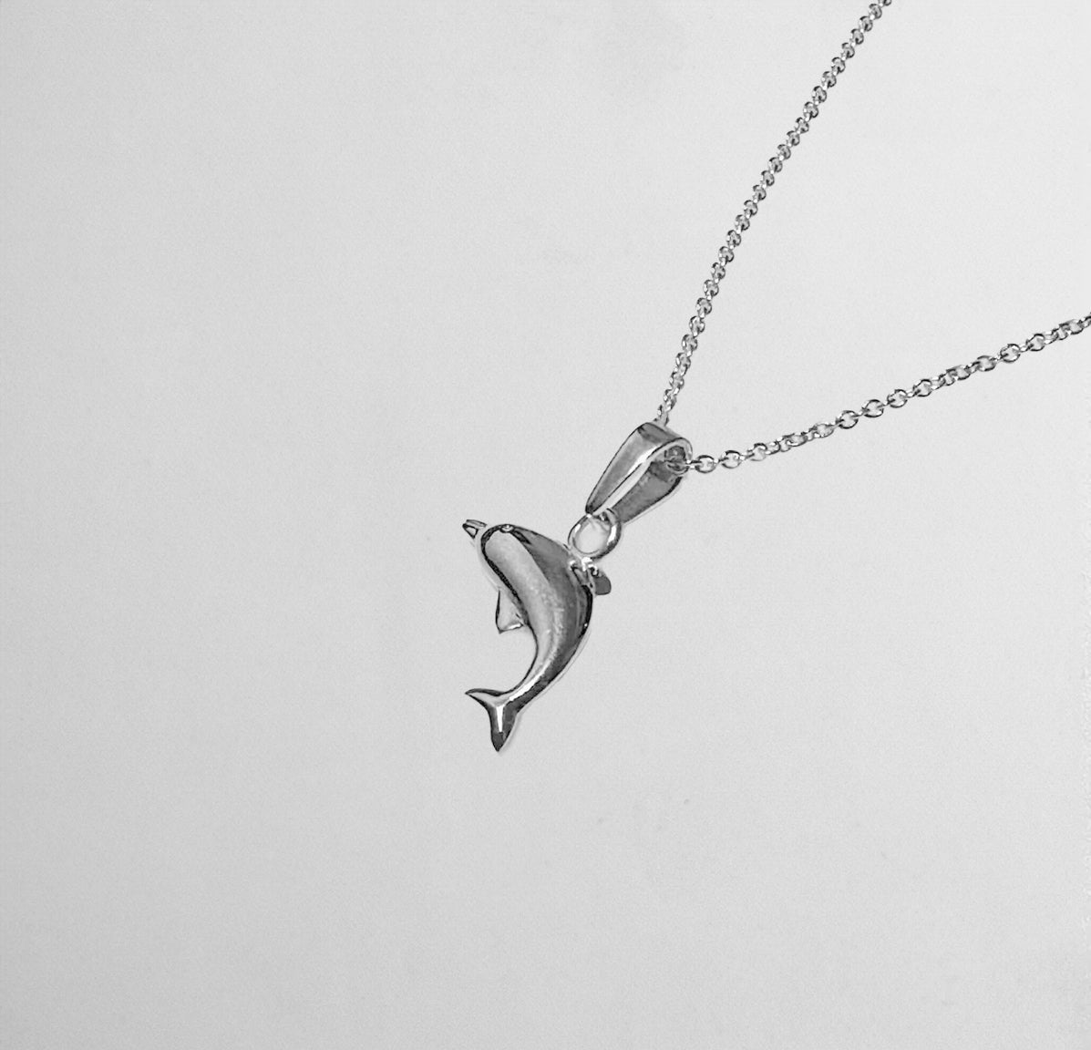 Sterling Silver Dolphin Pendant