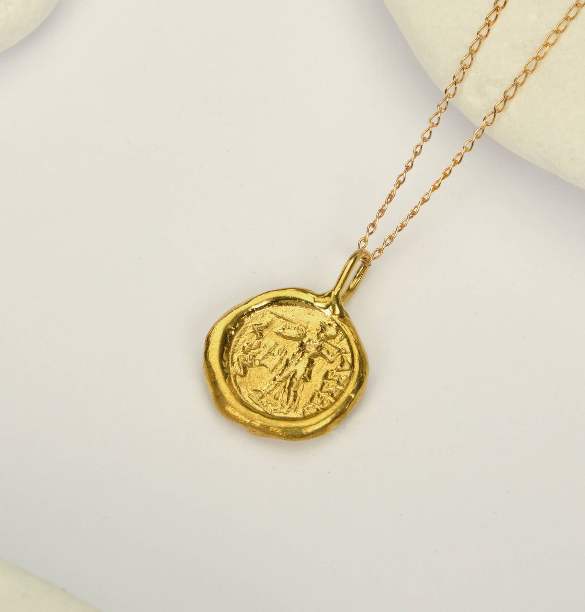 Athena Coin Pendant